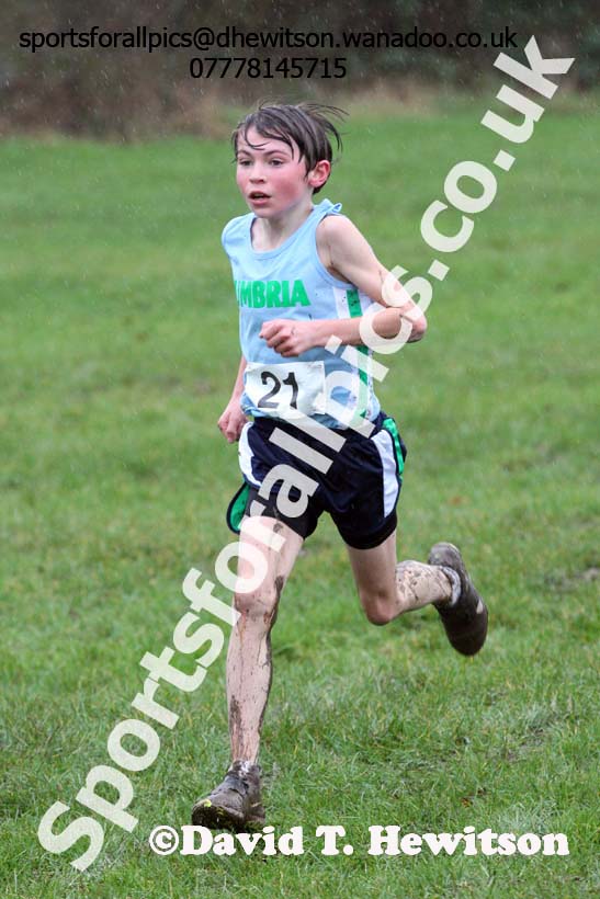 Minor boys Northern Inter Counties Schools Cross Country, Stockton. Photo: David T. Hewitson/Sports for All Pics